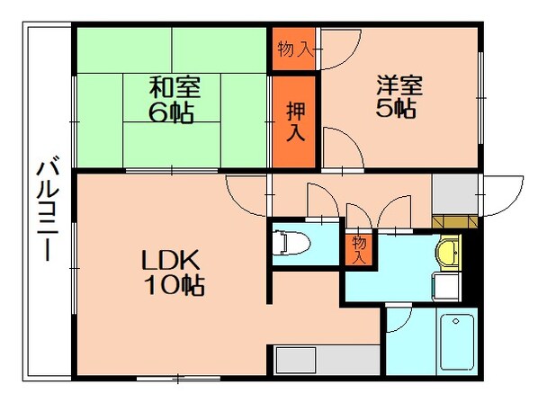 長者原駅 徒歩3分 2階の物件間取画像